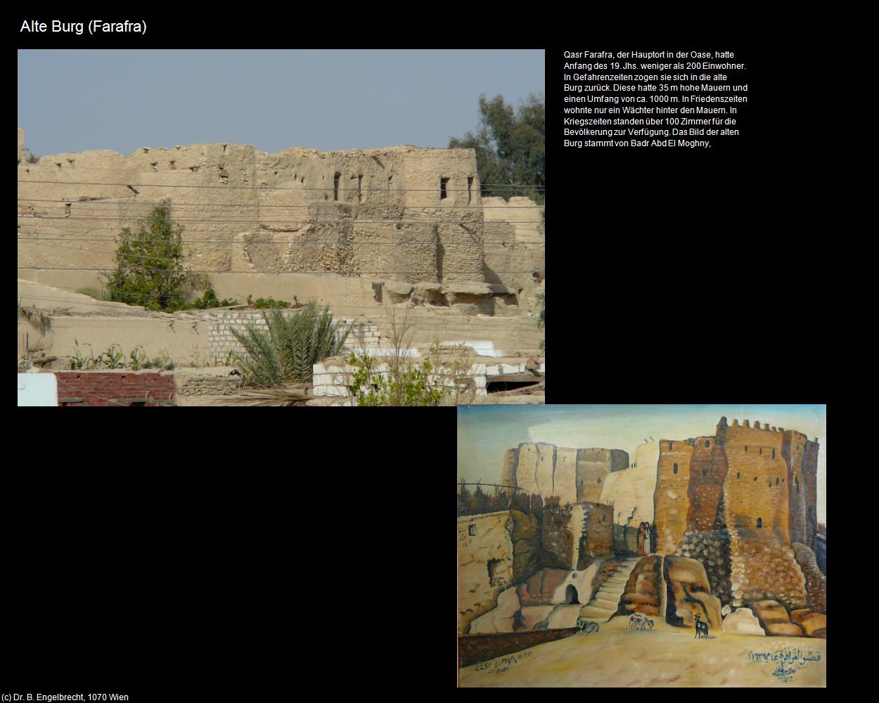 Alte Burg (Oase Farafra, Westliche Wüste) in Kulturatlas-ÄGYPTEN