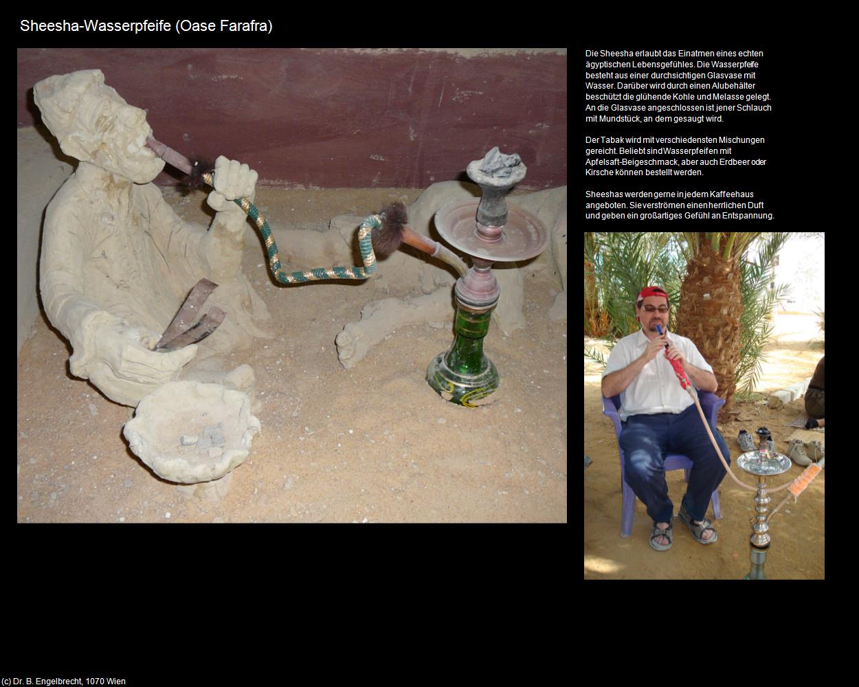 Sheesha-Wasserpfeife (Oase Farafra, Westliche Wüste) in Kulturatlas-ÄGYPTEN