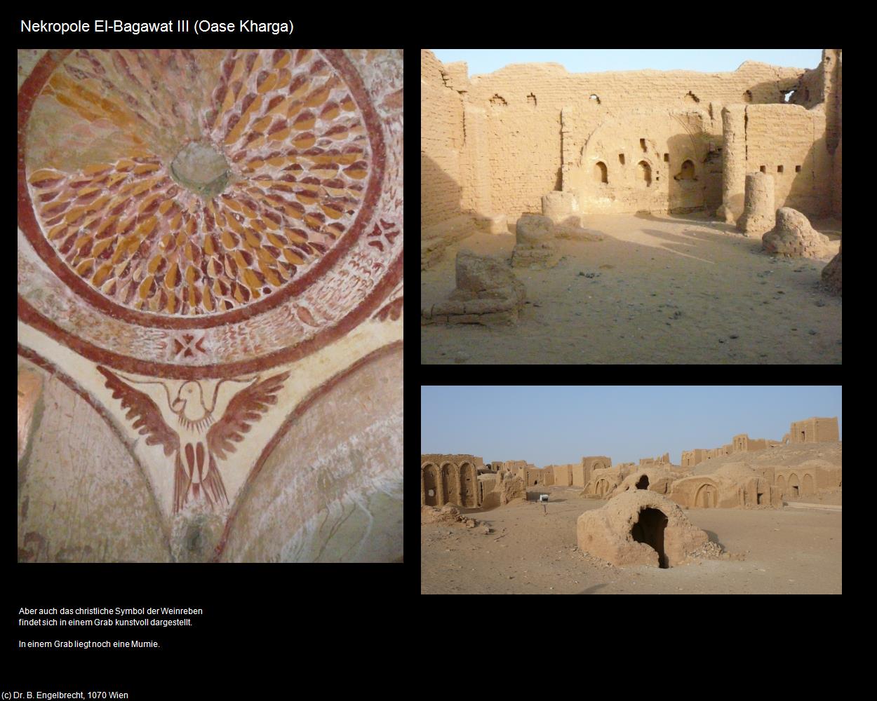 Nekropole El-Bagawat III (Kharga, Westliche Wüste) in Kulturatlas-ÄGYPTEN
