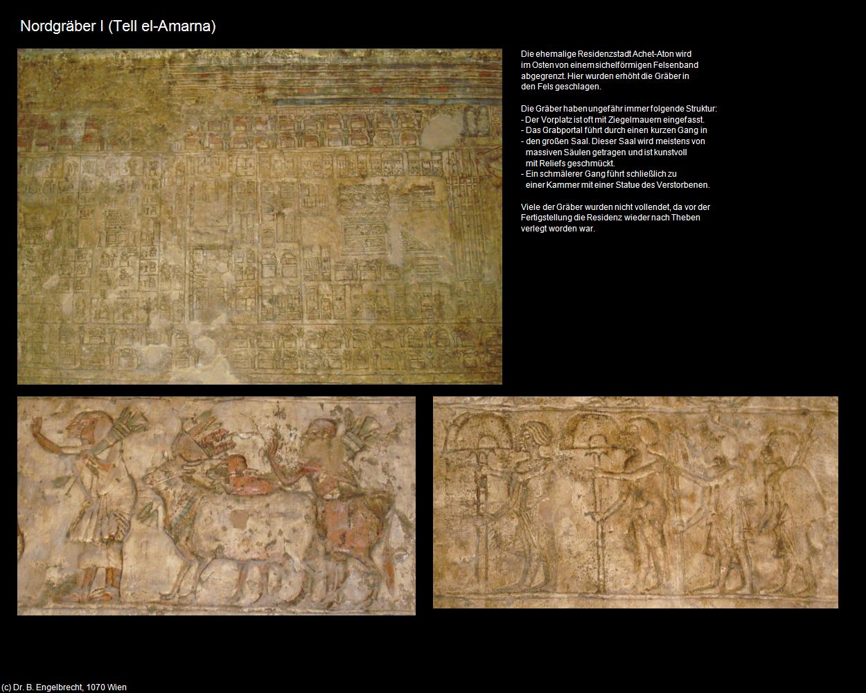 Nordgräber I (Tell el-Amarna, Nil-Tal) in Kulturatlas-ÄGYPTEN