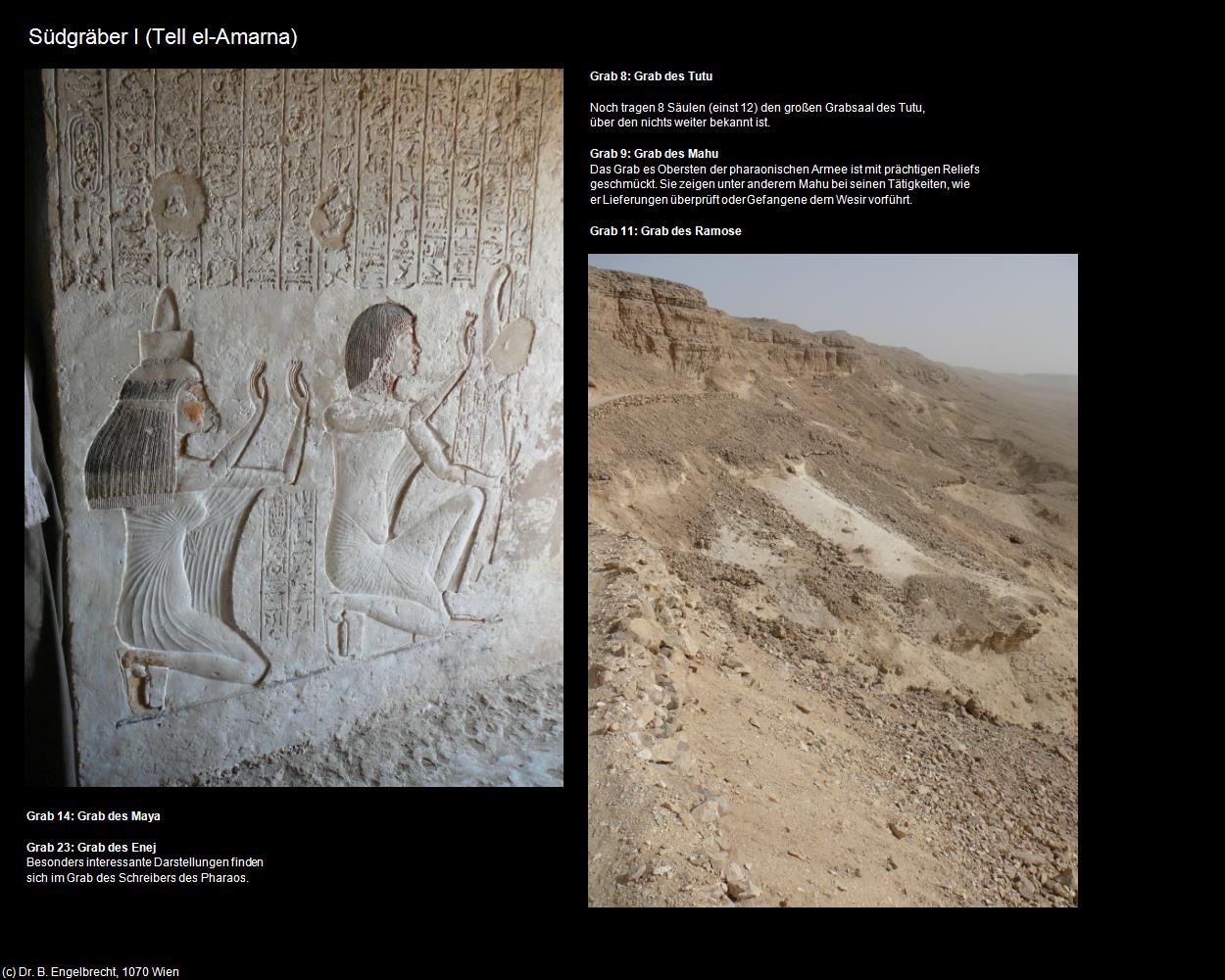 Südgräber I (Tell el-Amarna, Nil-Tal) in Kulturatlas-ÄGYPTEN