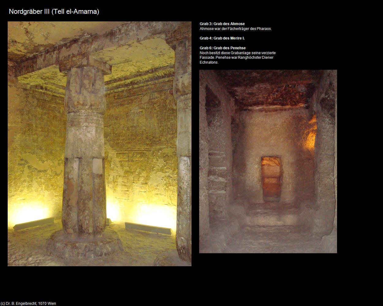 Nordgräber III (Tell el-Amarna, Nil-Tal) in Kulturatlas-ÄGYPTEN