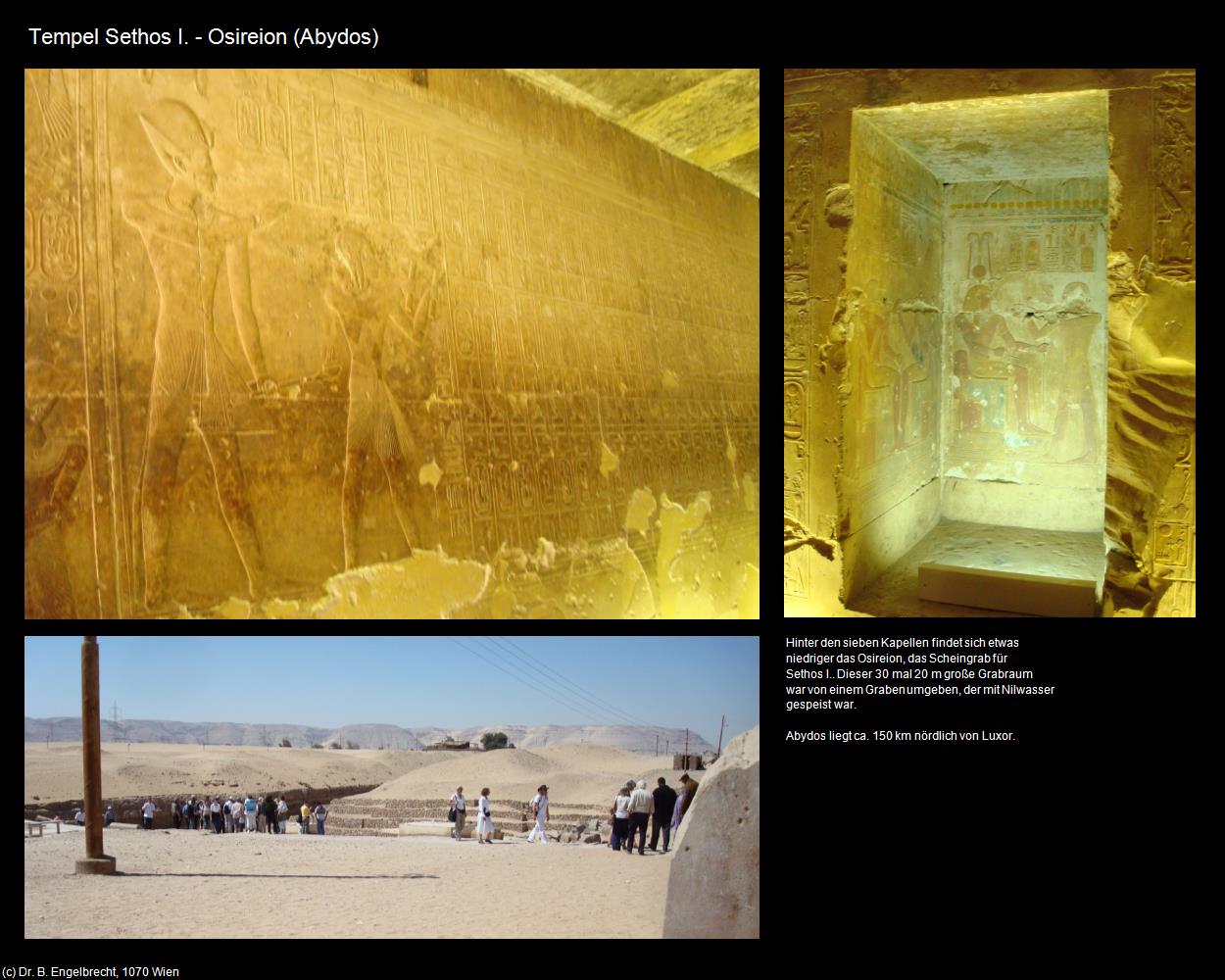 Tempel Sethos I. - Osirion (Abydos, Nil-Tal) in Kulturatlas-ÄGYPTEN