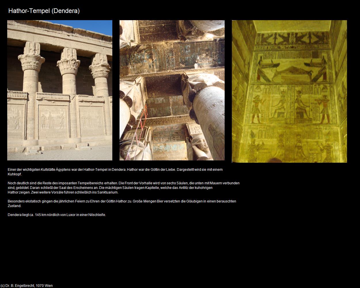 Hathor-Tempel (Dendera, Nil-Tal) in Kulturatlas-ÄGYPTEN