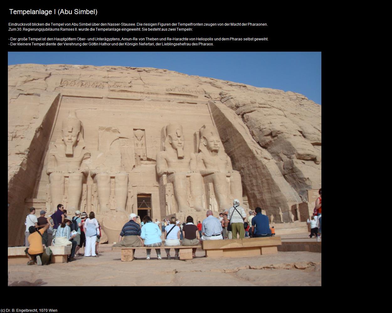 Tempelanlage I (Abu Simbel, Nil-Tal) in Kulturatlas-ÄGYPTEN