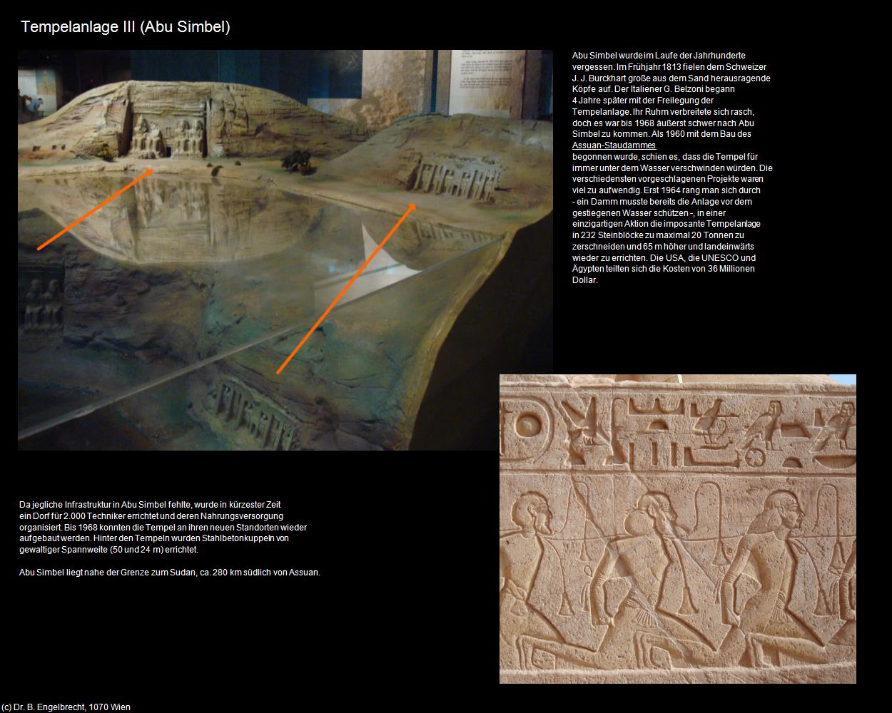 Tempelanlage III (Abu Simbel, Nil-Tal) in Kulturatlas-ÄGYPTEN(c)B.Engelbrecht