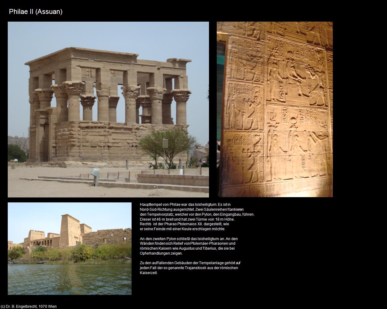 Philae II (Assuan, Nil-Tal) in Kulturatlas-ÄGYPTEN