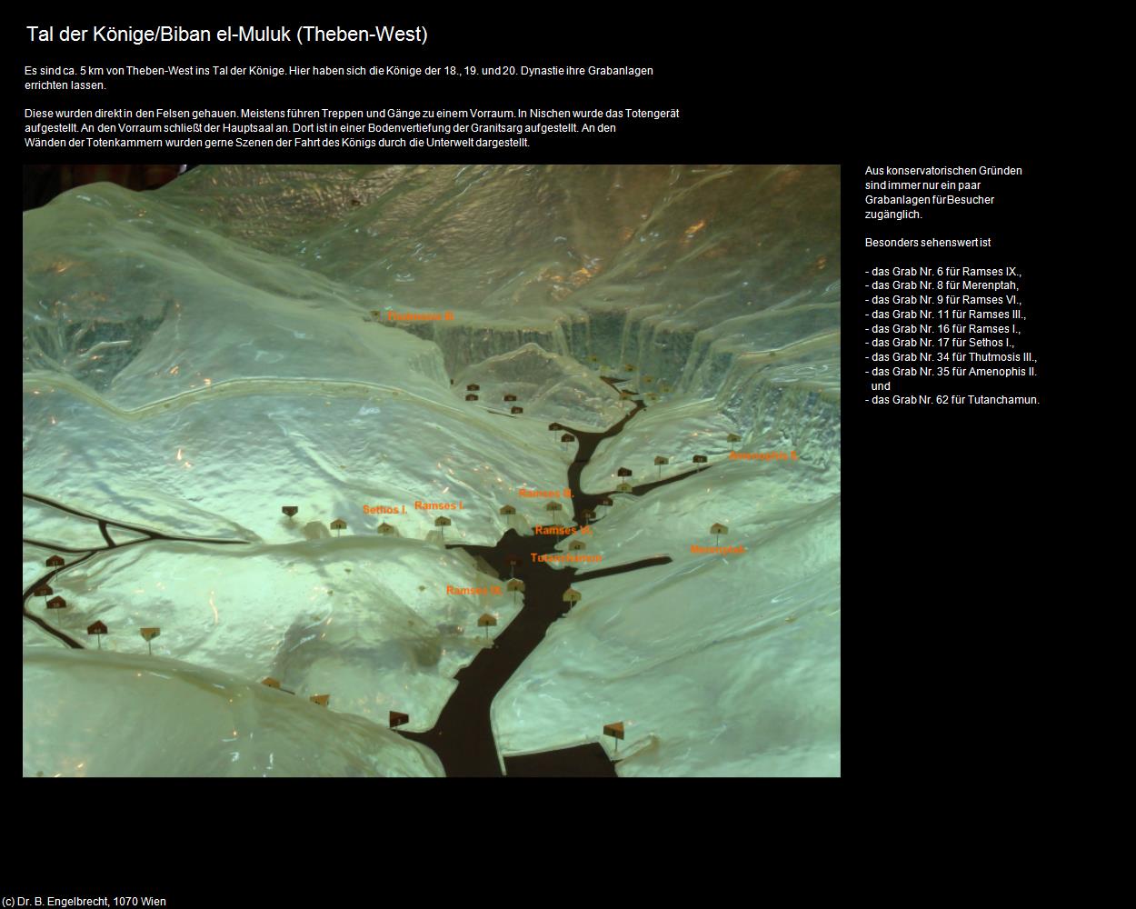 Tal der Könige/Biban el-Muluk (Theben-West, Nil-Tal) in Kulturatlas-ÄGYPTEN