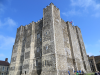 Castle/Burg Dover III - Bau der Burg  (Dover, England)