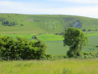 Long Man of Wilmington  (Alfriston bei Eastbourne, England)