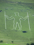 Long Man of Wilmington  (Alfriston bei Eastbourne, England)