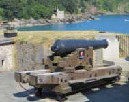 Dartmouth Castle IV- Alte Batterie und Küstenwanderungen (Dartmouth, England)