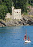 Dartmouth Castle II - Kanonenturm  (Dartmouth, England)