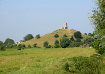 Burrow Mump mit St Michael (Burrowbridge, England)