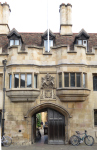 Mathematische Brücke beim Queens College (Cambridge, England)