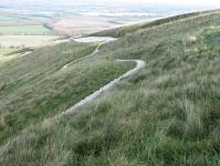 White Horse (Uffington in Oxfordshire, England)