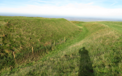 Uffington Castle (Uffington in Oxfordshire, England)