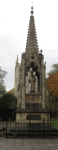 John Hooper Denkmal bei St. Marys Gate              (Gloucester, England)