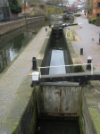 Birmingham & Fazeley Canal mit Farmers Bridge Locks  (Birmingham, England)