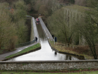 Chirk Aqueduct (Chirk bei Wrexham) (Chirk bei Wrexham, Wales)