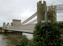 Conwy Suspension Bridge (Conwy) (Conwy, Wales)