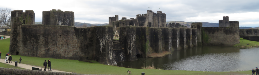 Caerphilly castle II (Caerphilly, Wales)