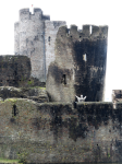 Caerphilly castle II (Caerphilly, Wales)