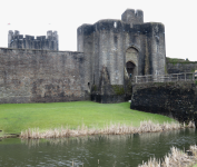 Caerphilly castle III (Caerphilly, Wales)