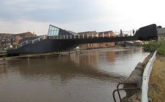 Gezeitensperre am River Hull  (Kingston upon Hull, England)