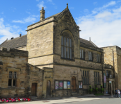 Durham Castle und Palace Green Library (Durham, England)