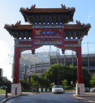 Chinatown und Morden Tower   (Newcastle-upon-Tyne, England)