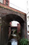 Bridgewater Canal und Castlefield Wharf  (Manchester, England  )