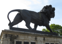 Maiwand Lion im Forbury Gardens  (Reading, England )