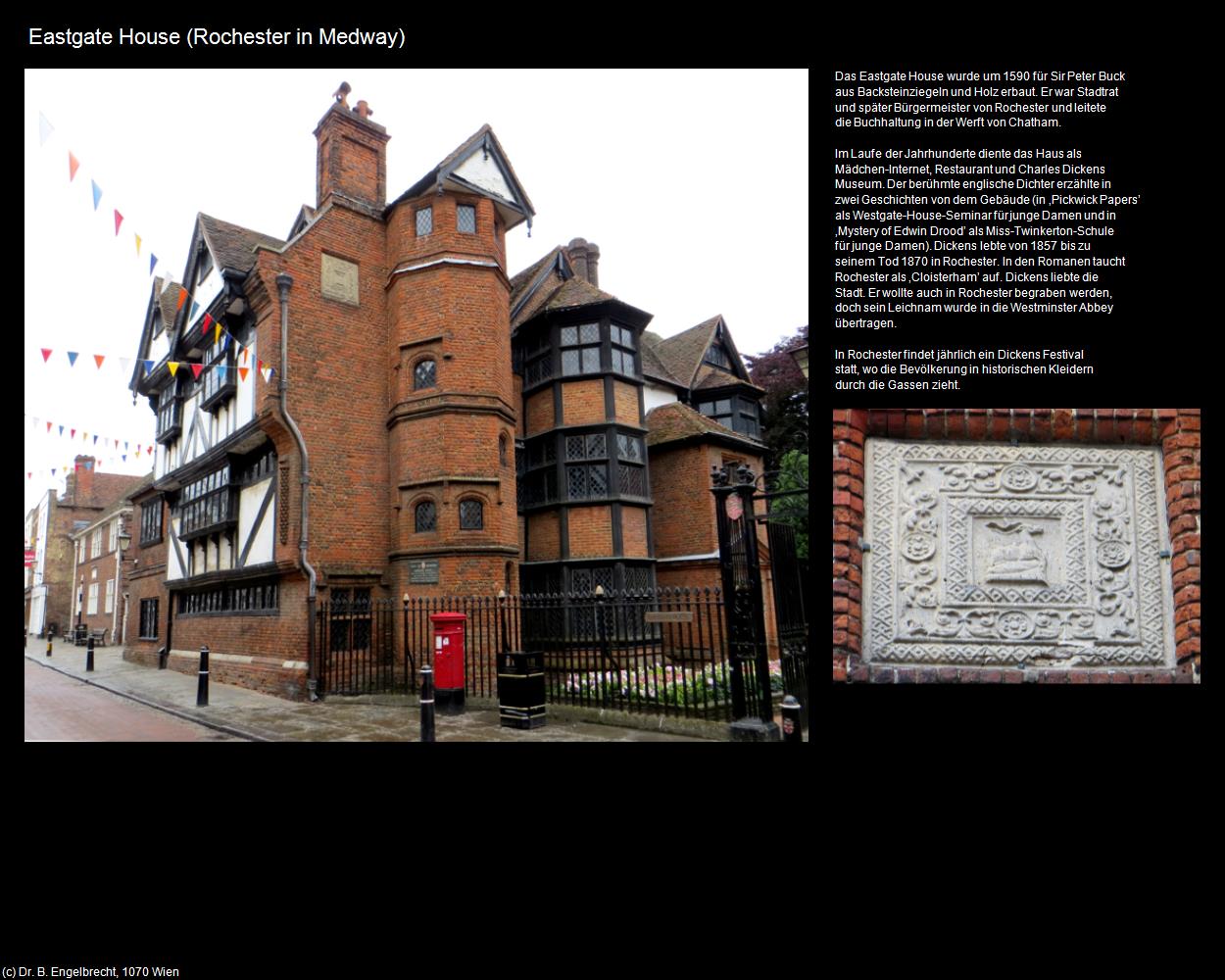 Eastgate House (Rochester in Medway, England) in Kulturatlas-ENGLAND und WALES