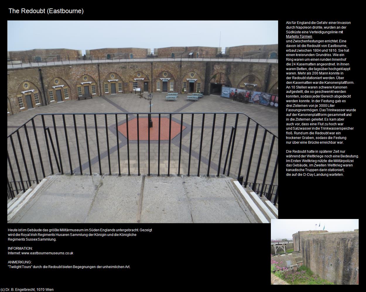 The Redoubt (Eastbourne, England ) in Kulturatlas-ENGLAND und WALES(c)B.Engelbrecht