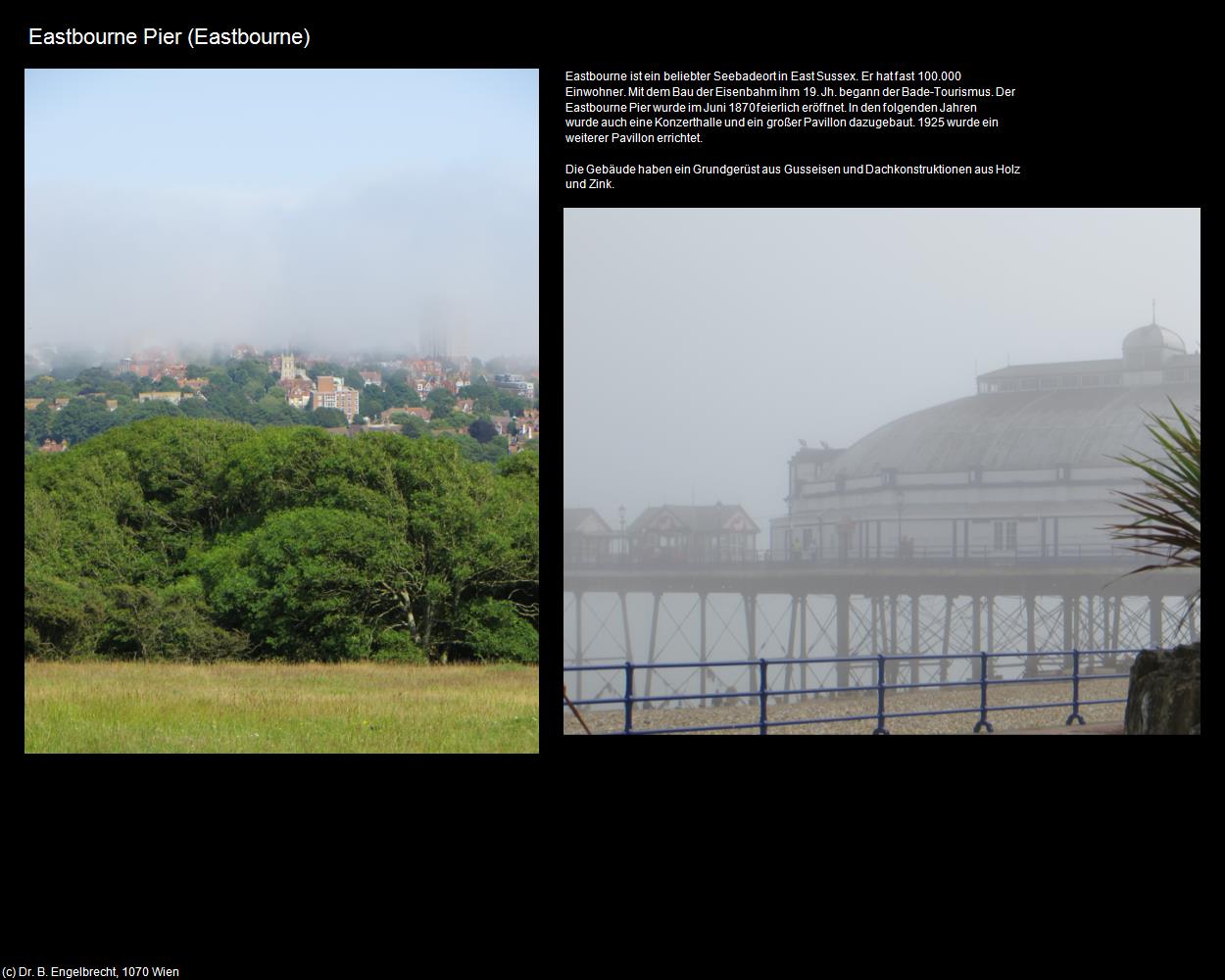 Eastbourne Pier  (Eastbourne, England ) in Kulturatlas-ENGLAND und WALES