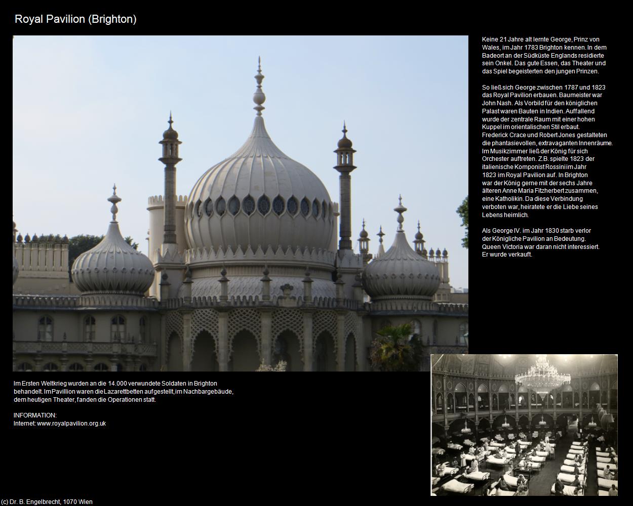 Royal Pavilion (Brighton, England) in Kulturatlas-ENGLAND und WALES