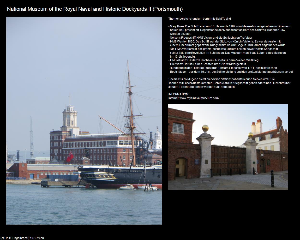 National Museum of the Royal Naval and Historic Dockyards II (Portsmouth, England) in Kulturatlas-ENGLAND und WALES