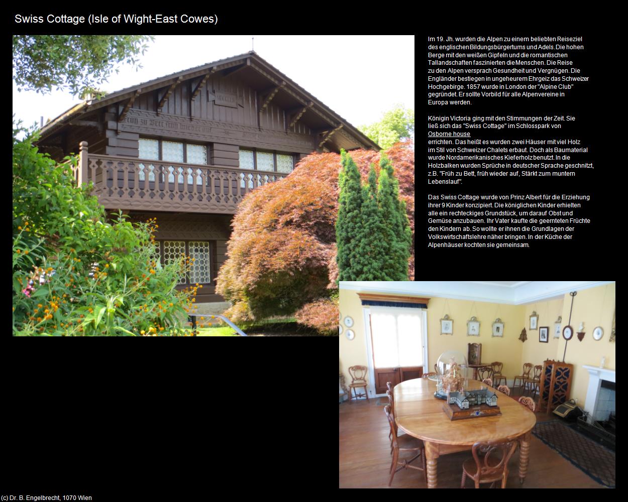Swiss-Cottage (East Cowes) (Isle of Wight) in Kulturatlas-ENGLAND und WALES(c)B.Engelbrecht