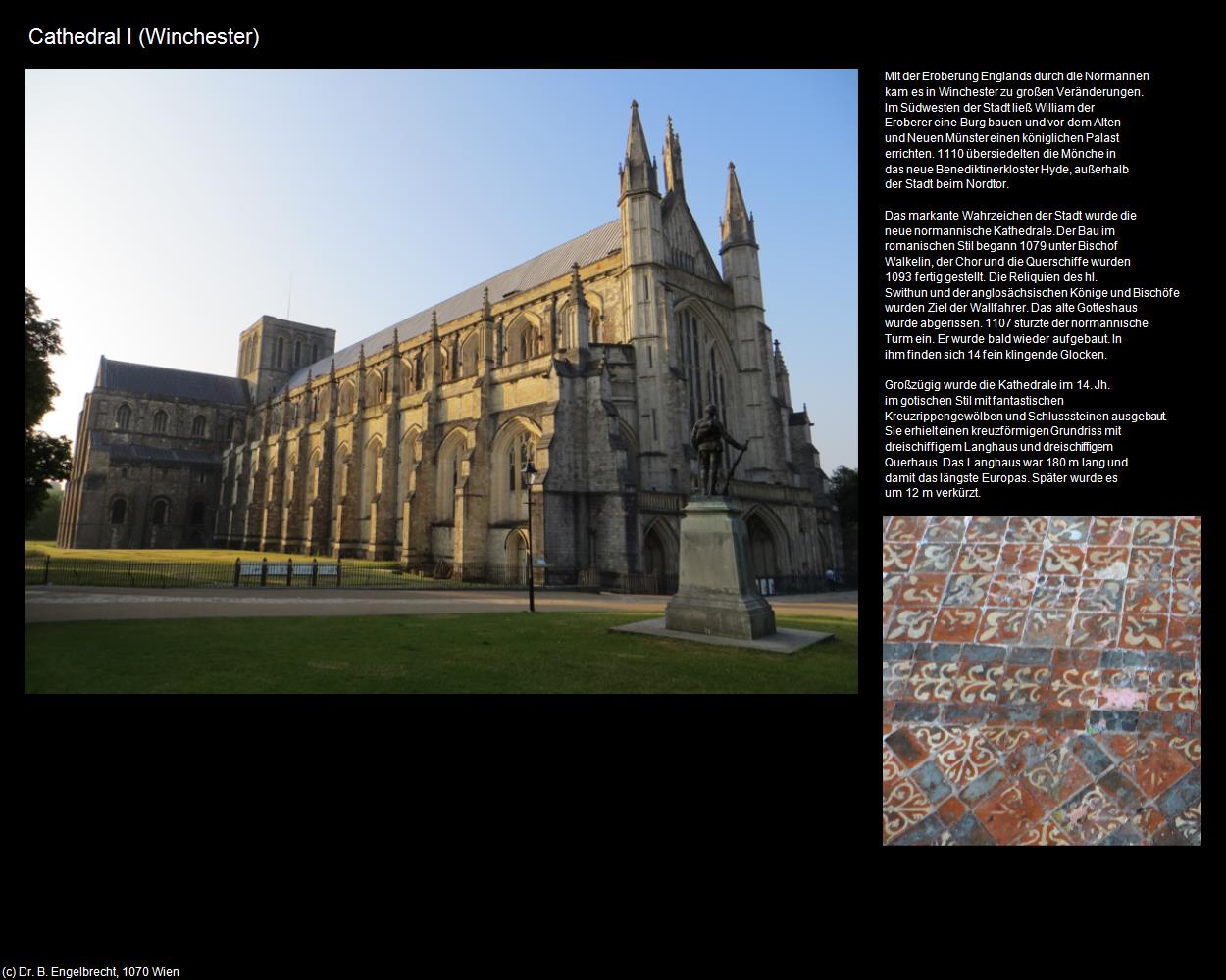 Cathedral I (Winchester, England) in Kulturatlas-ENGLAND und WALES