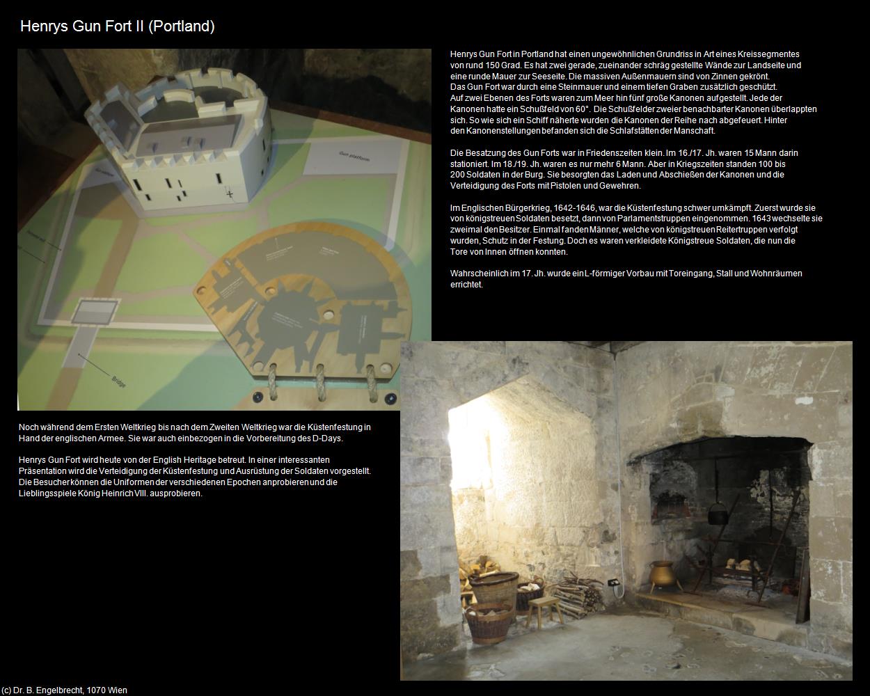 Henrys Gun Fort II (Portland, England) in Kulturatlas-ENGLAND und WALES