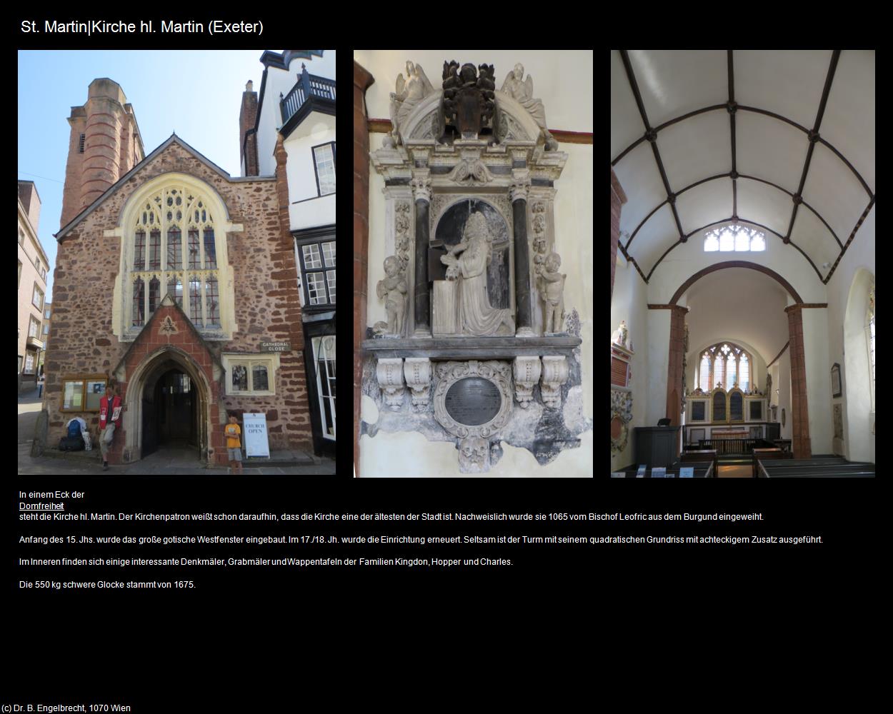 Kirche hl. Martin  (Exeter, England) in Kulturatlas-ENGLAND und WALES(c)B.Engelbrecht