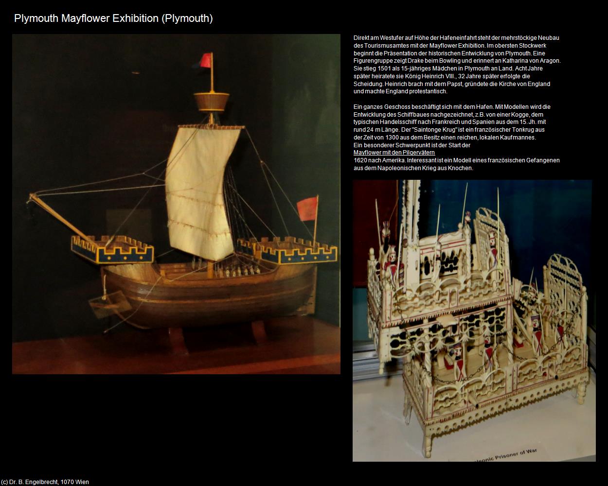 Plymouth Mayflower Exhibition (Plymouth, England) in Kulturatlas-ENGLAND und WALES(c)B.Engelbrecht