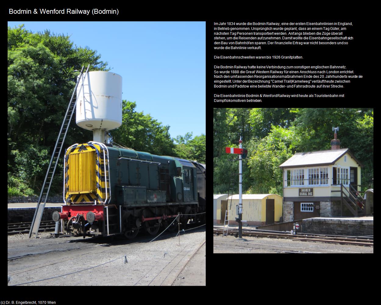 Bodmin & Wenford Railway (Bodmin, England) in Kulturatlas-ENGLAND und WALES
