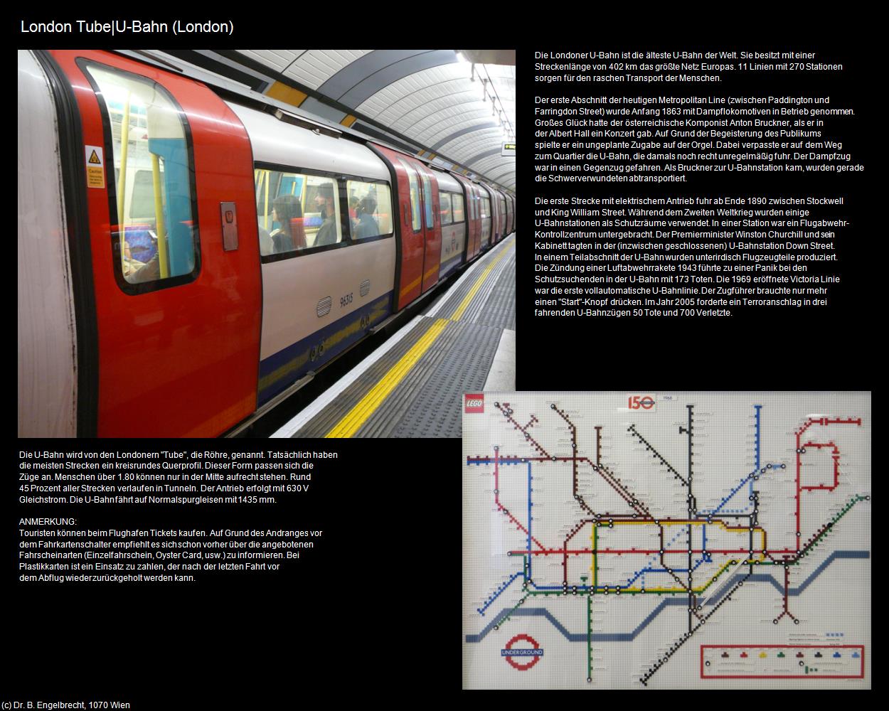 London Tube|U-Bahn (London, England) in Kulturatlas-ENGLAND und WALES