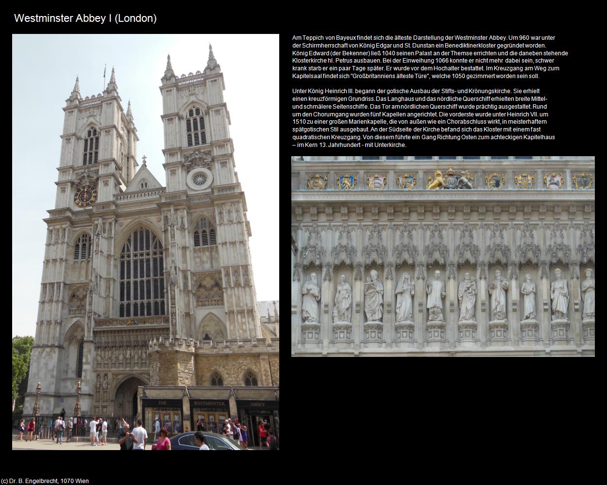 Westminster Abbey I (London, England) in Kulturatlas-ENGLAND und WALES