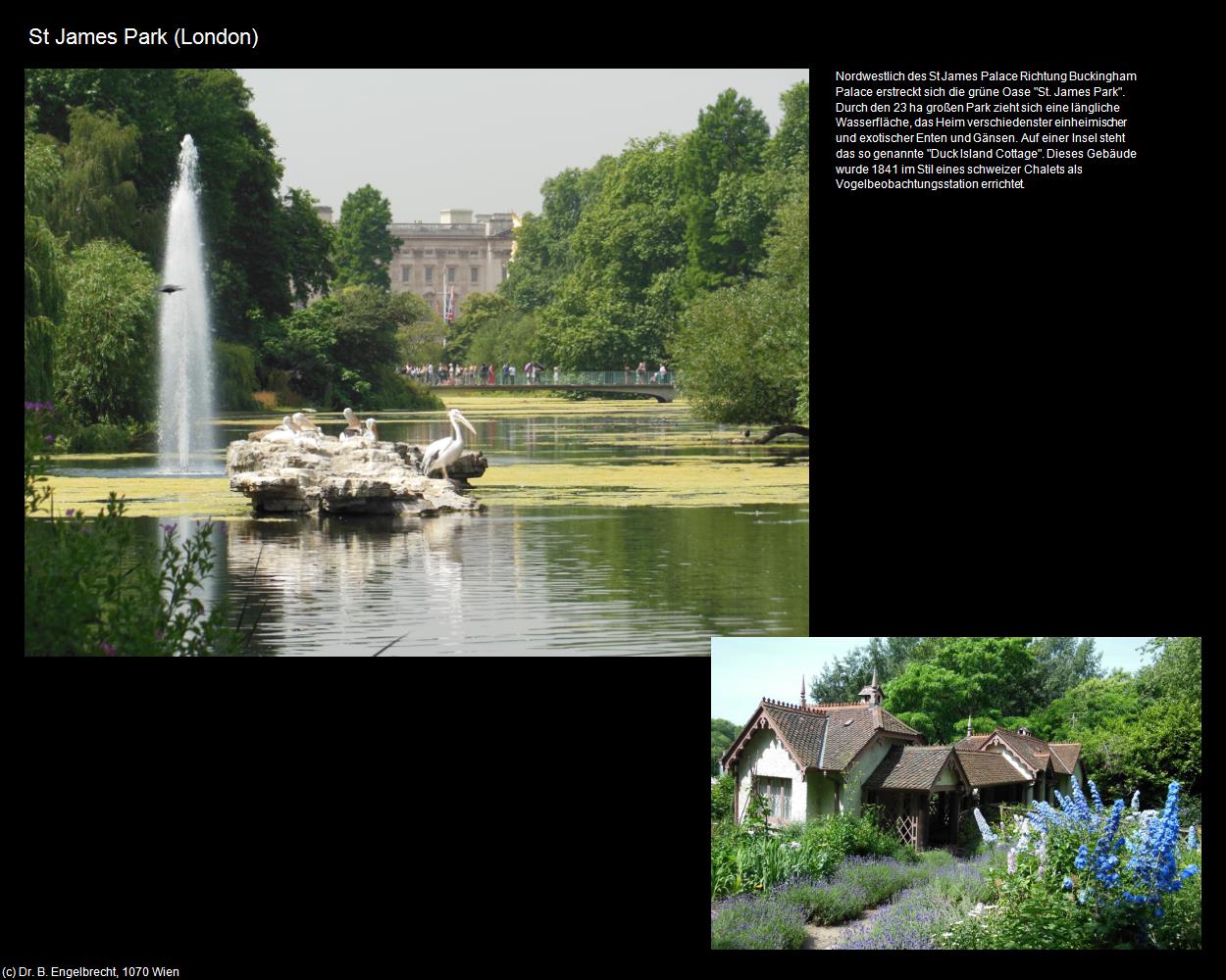 St James Park (London, England) in Kulturatlas-ENGLAND und WALES