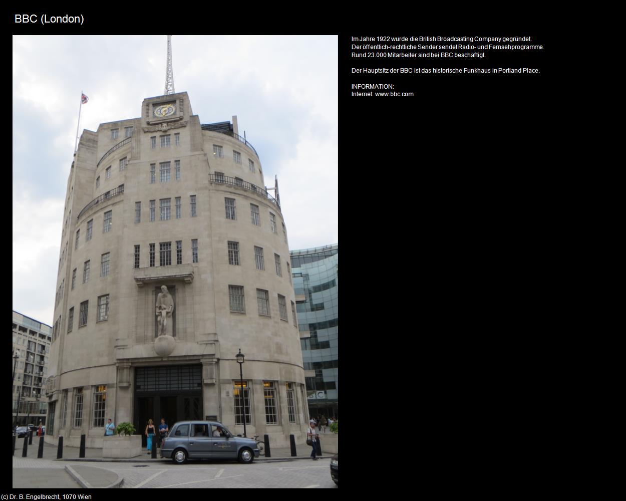 BBC (London, England) in Kulturatlas-ENGLAND und WALES