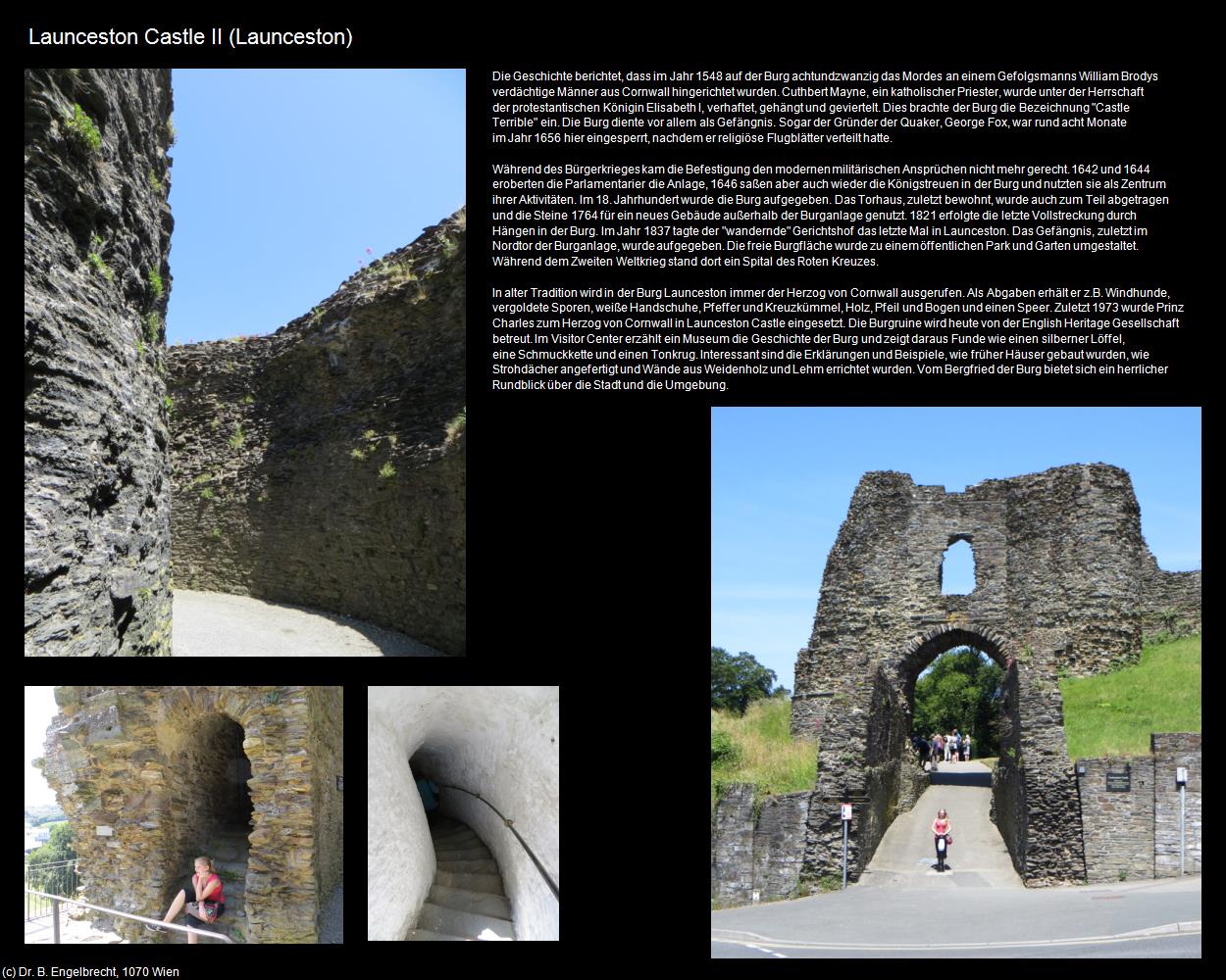 Launceston Castle II (Launceston, England ) in Kulturatlas-ENGLAND und WALES