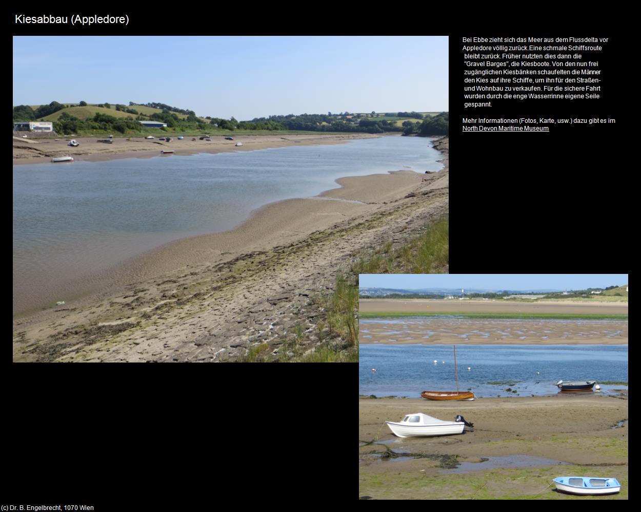 Kiesabbau (Appledore, England) in Kulturatlas-ENGLAND und WALES(c)B.Engelbrecht